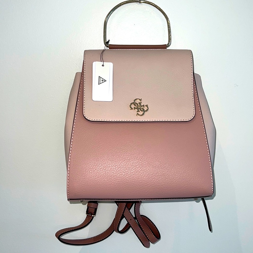 NWT Guess Kim Cameo Multi Medium Backpack